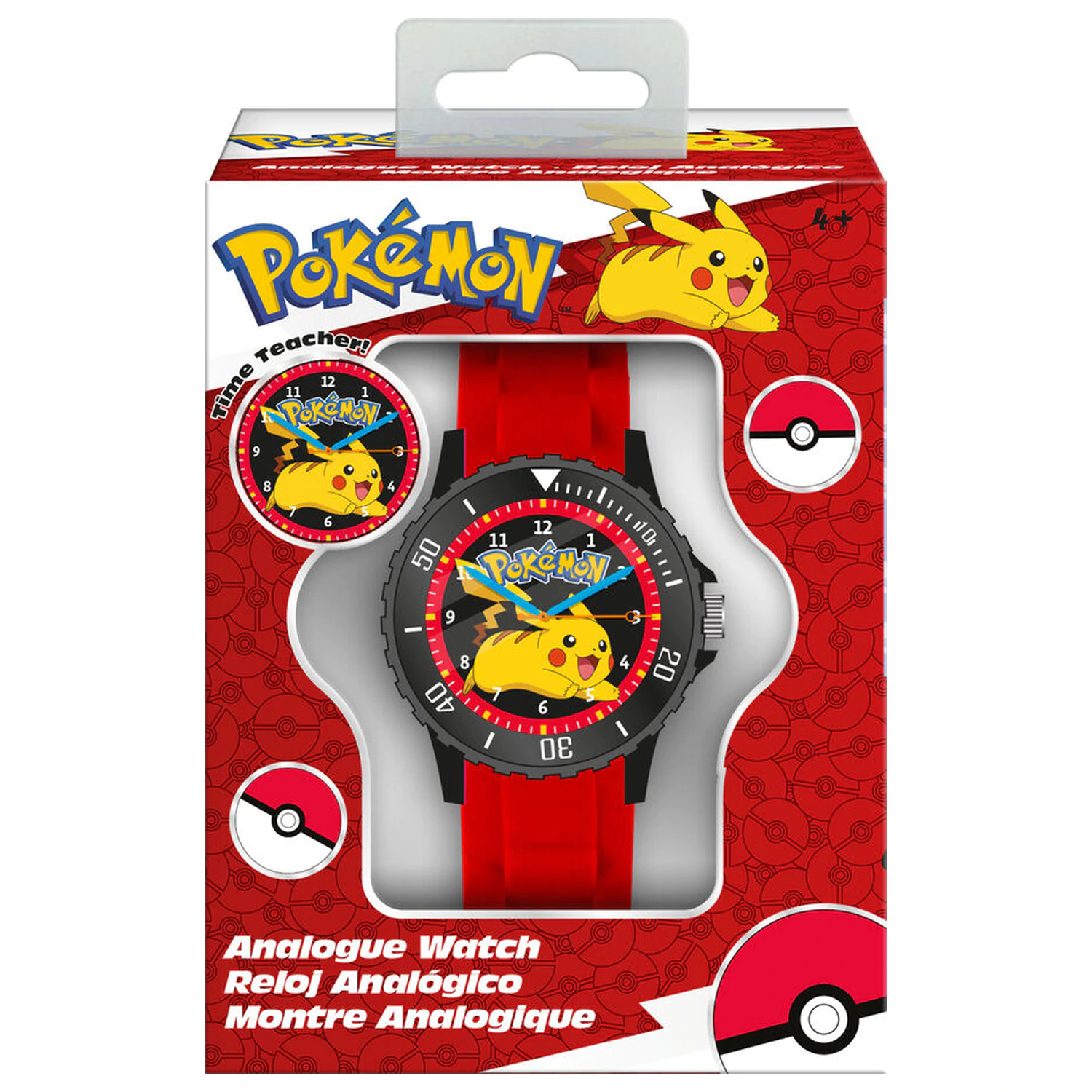 Pokemon Analoge Armbanduhr Produktfoto