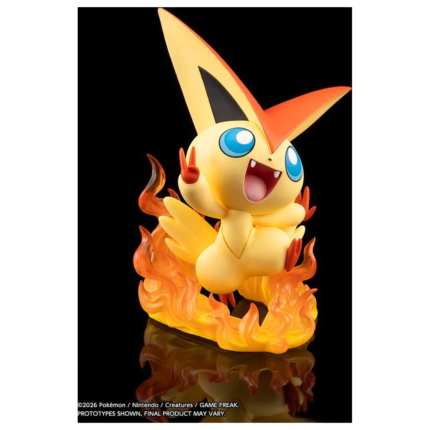 Pokémon ARTFX J PVC Figur 1/8 Hilbert with Victini 20 cm Produktfoto