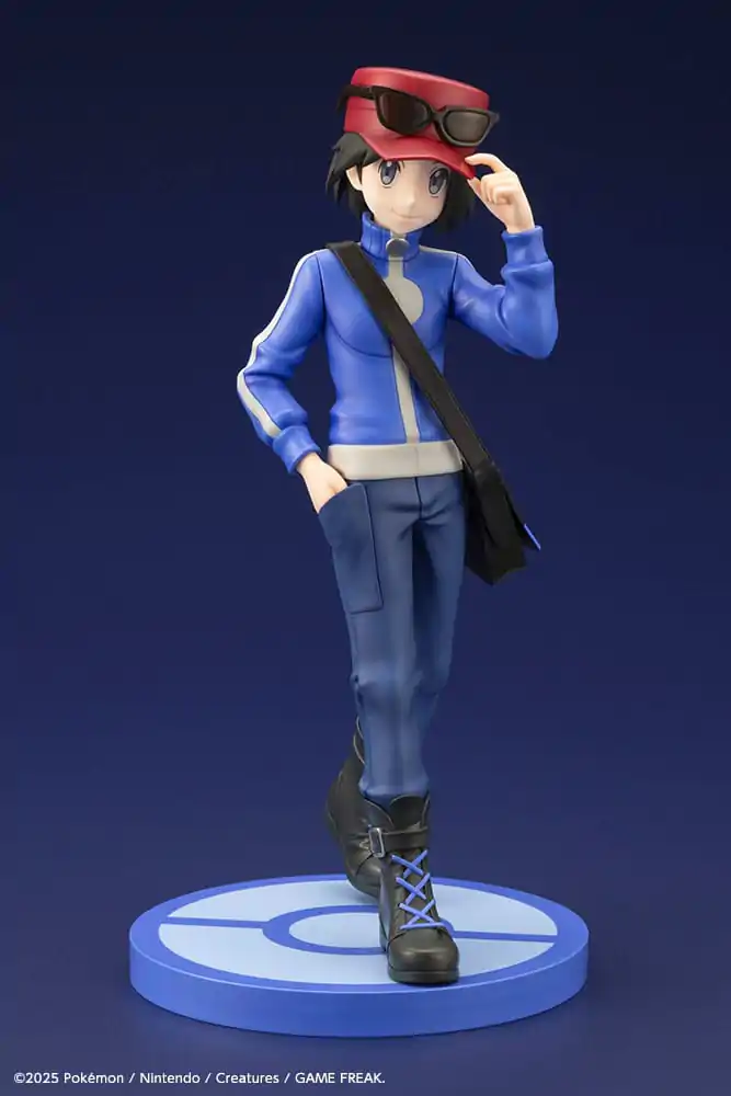 Pokémon ARTFXJ Statue 1/8 Calem & Froakie 20 cm Produktfoto