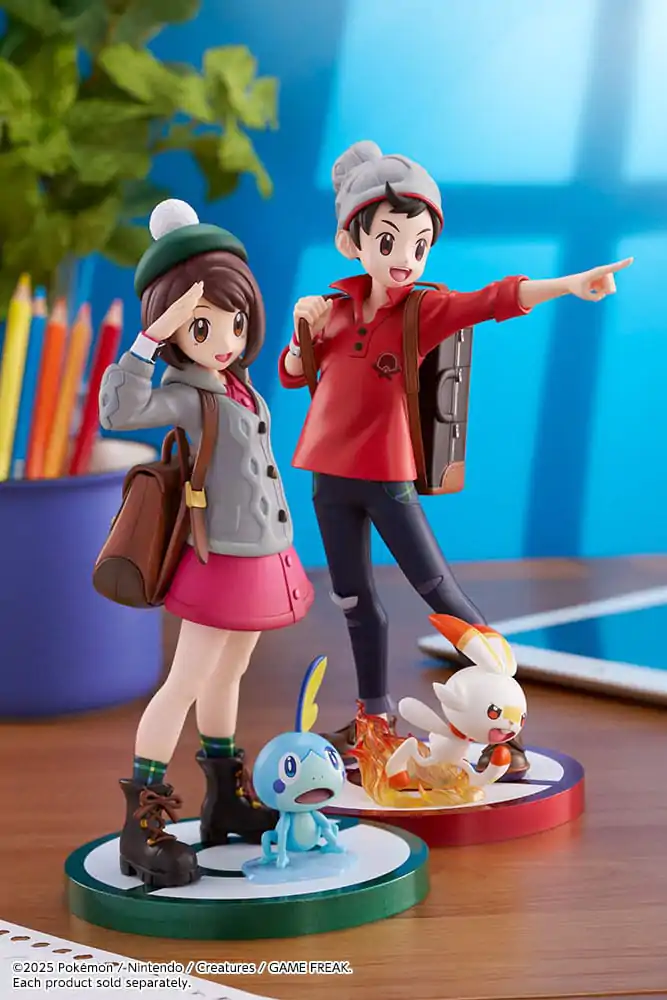 Pokémon ARTFXJ Statue 1/8 Gloria & Memmeon 21 cm termékfotó