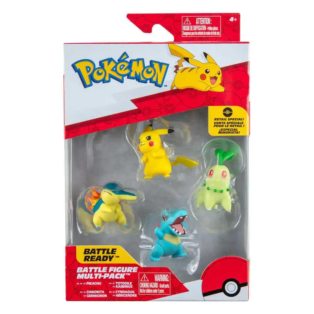 Pokémon Battle Figure Set Figuren 4er-Pack Produktfoto