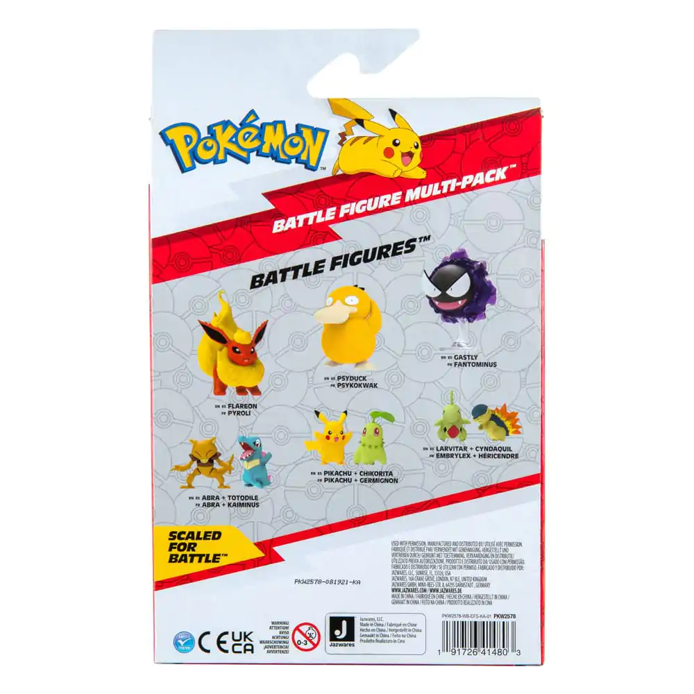 Pokémon Battle Figure Set Figuren 4er-Pack Produktfoto