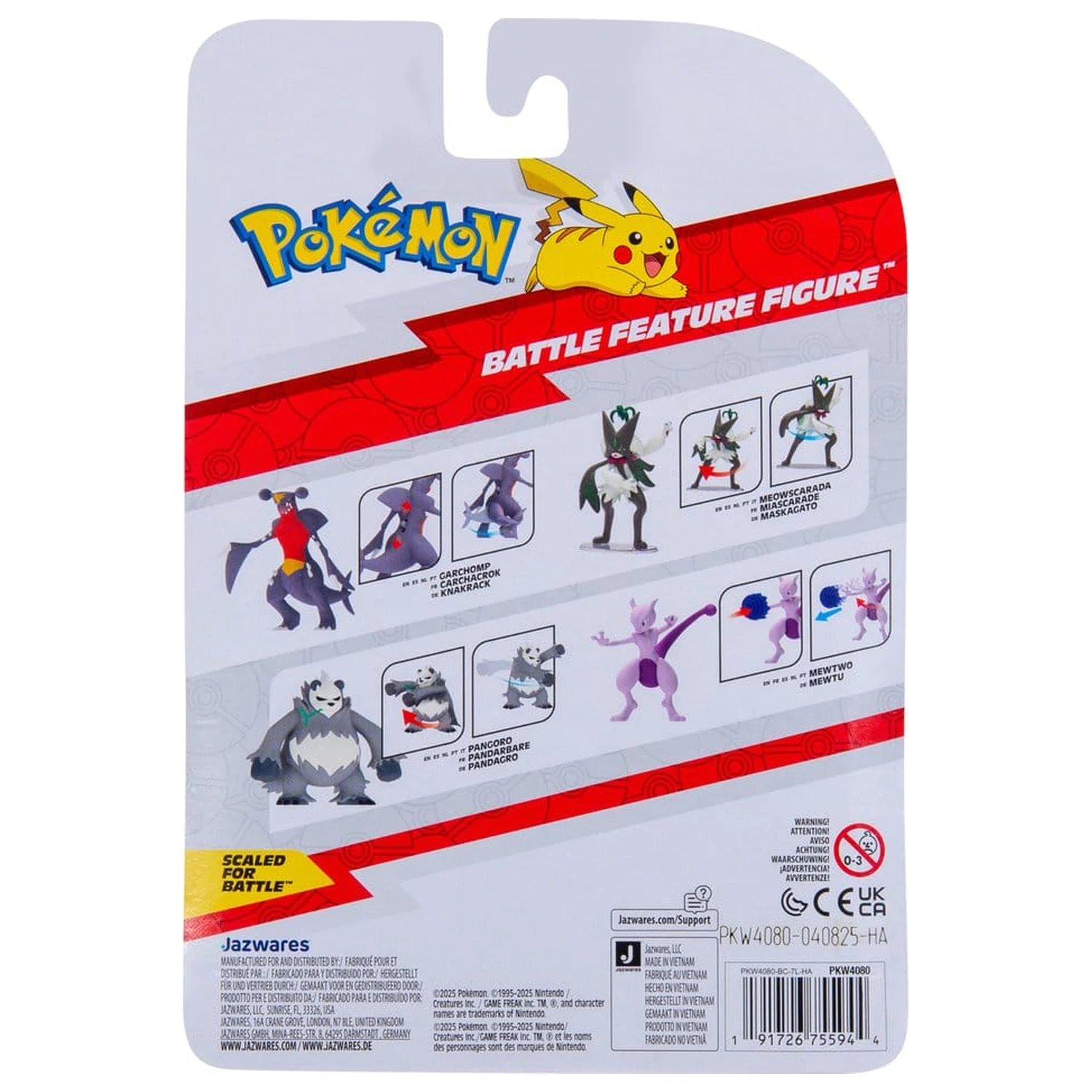 Pokémon Battle Feature Figur Meowscarada Produktfoto