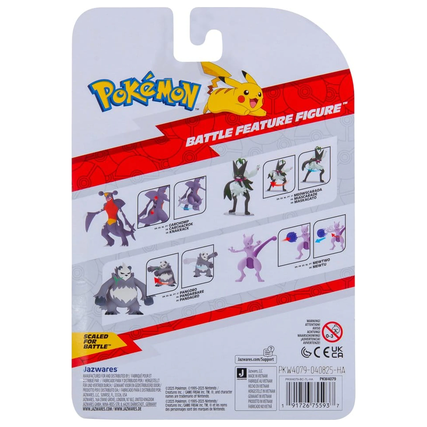 Pokémon Battle Feature Figur Pangoro Produktfoto