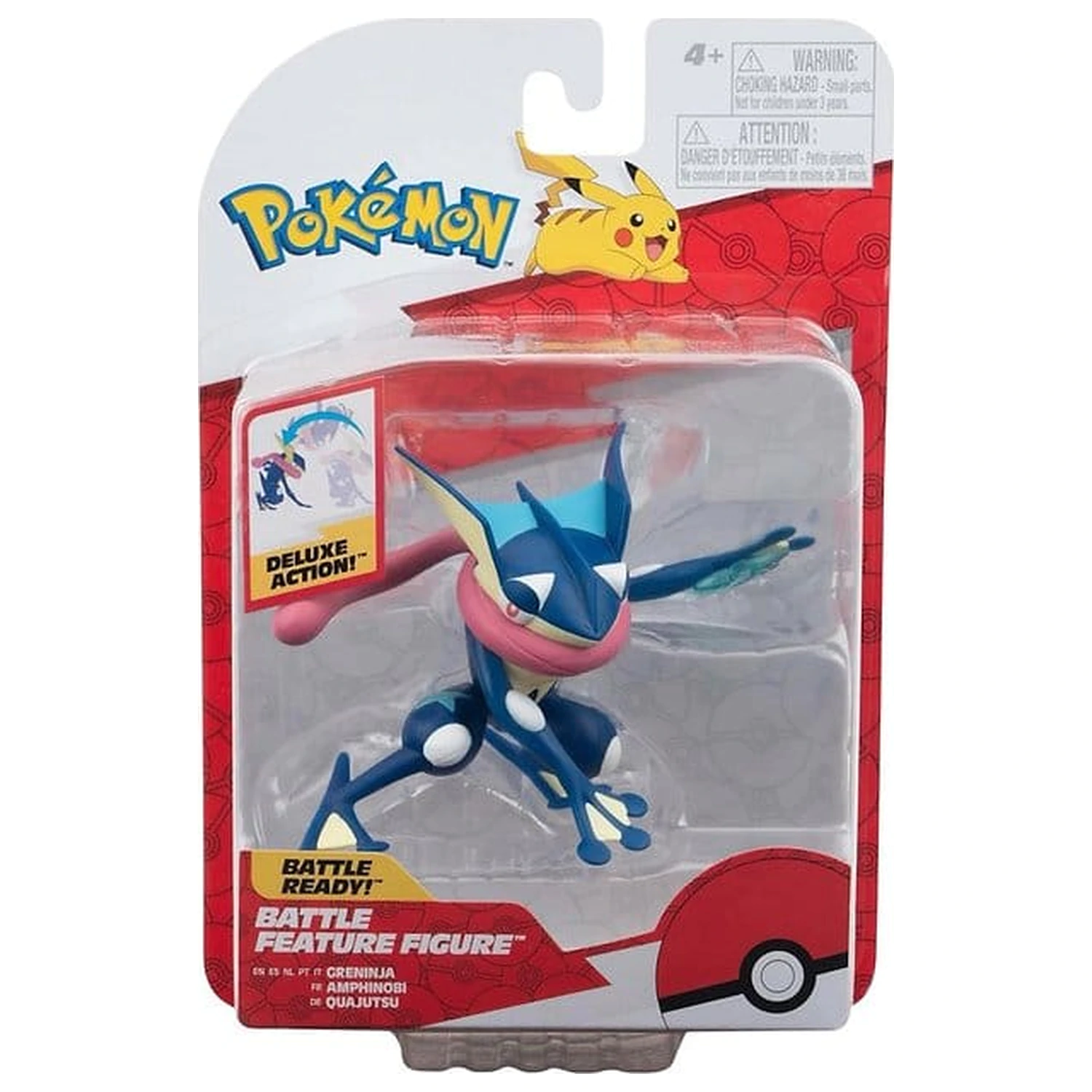 Pokémon Battle Feature Figur Actionfigur Greninja Produktfoto
