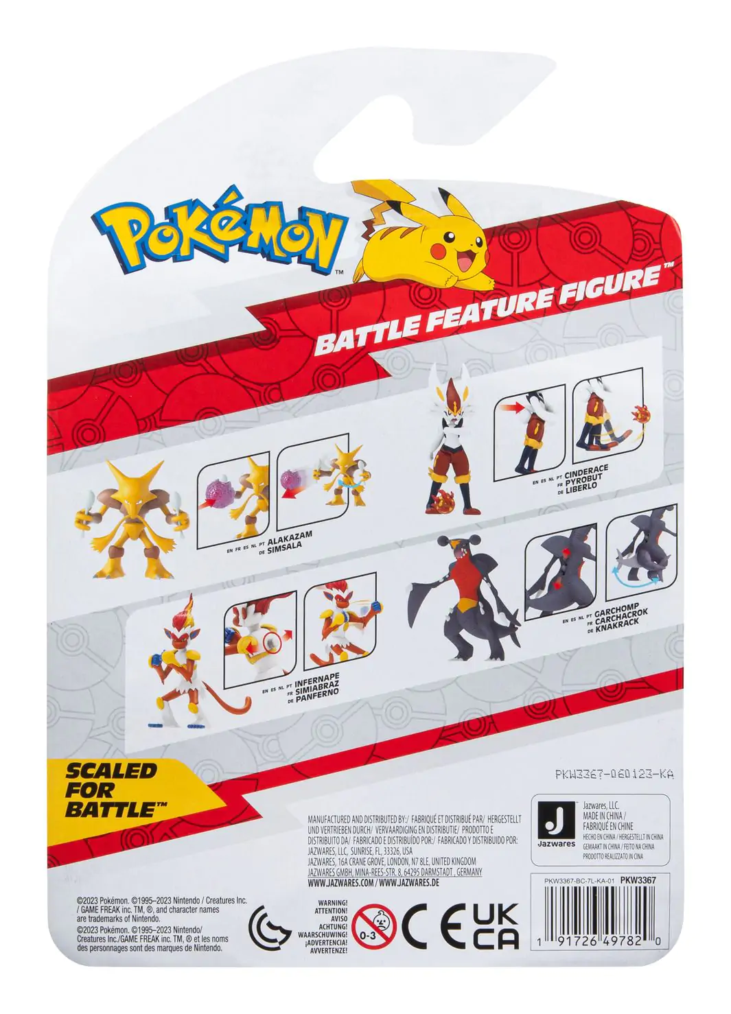 Pokémon Battle Feature Figur Knakrack 11 cm termékfotó