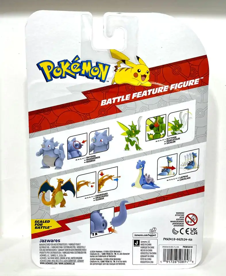 Pokémon Battle Feature Figur Rizeros 20 cm Produktfoto