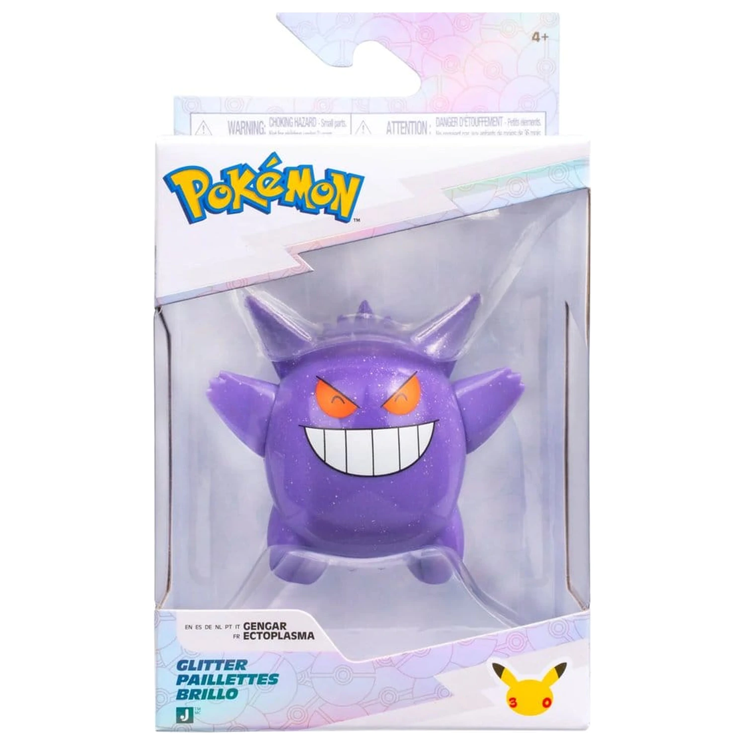 Pokémon Battle Figure Actionfigur Gengar (30th Anniversary Glitter) 8 cm Produktfoto