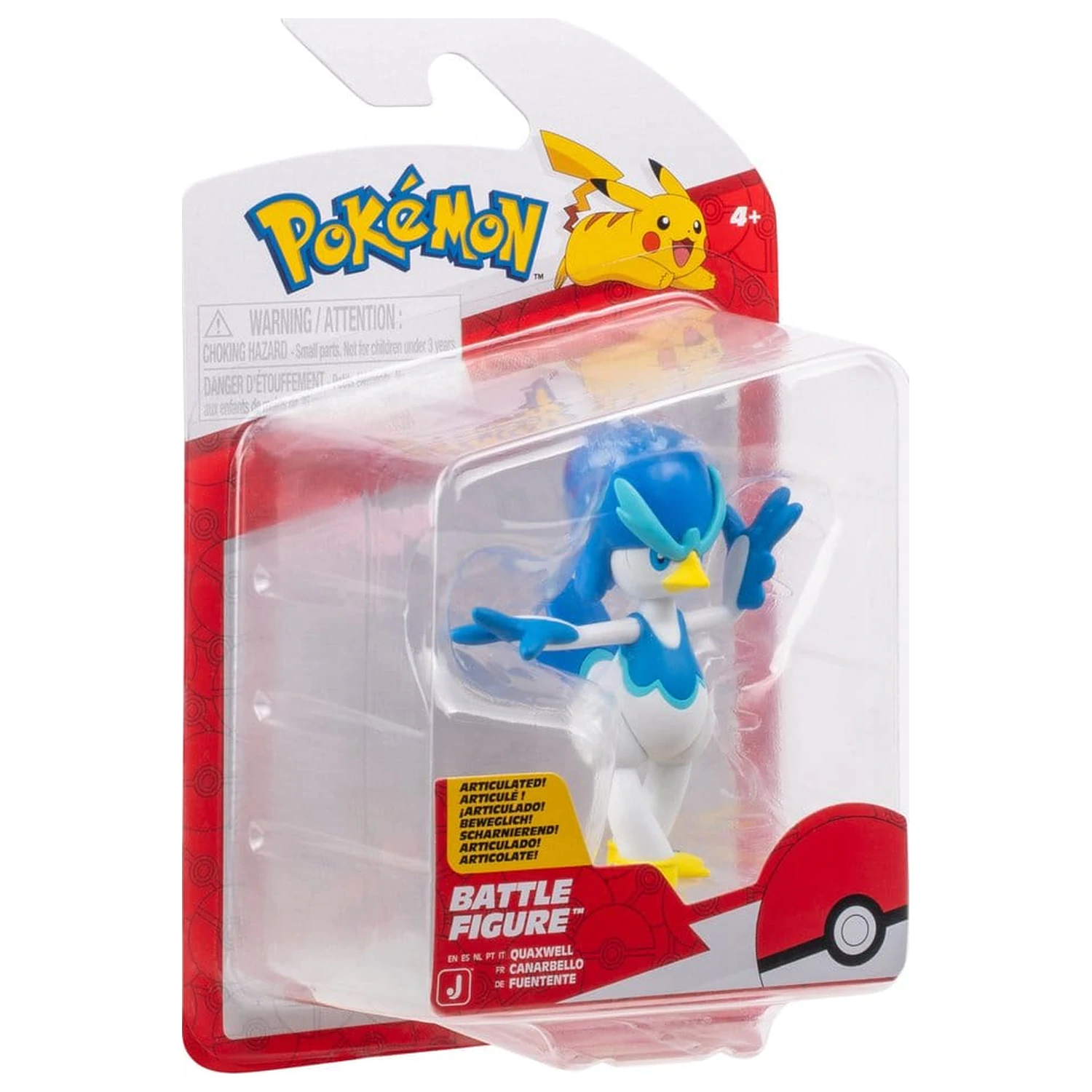 Pokémon Battle Figur Actionfigur Wave 21 Quaxwell Produktfoto