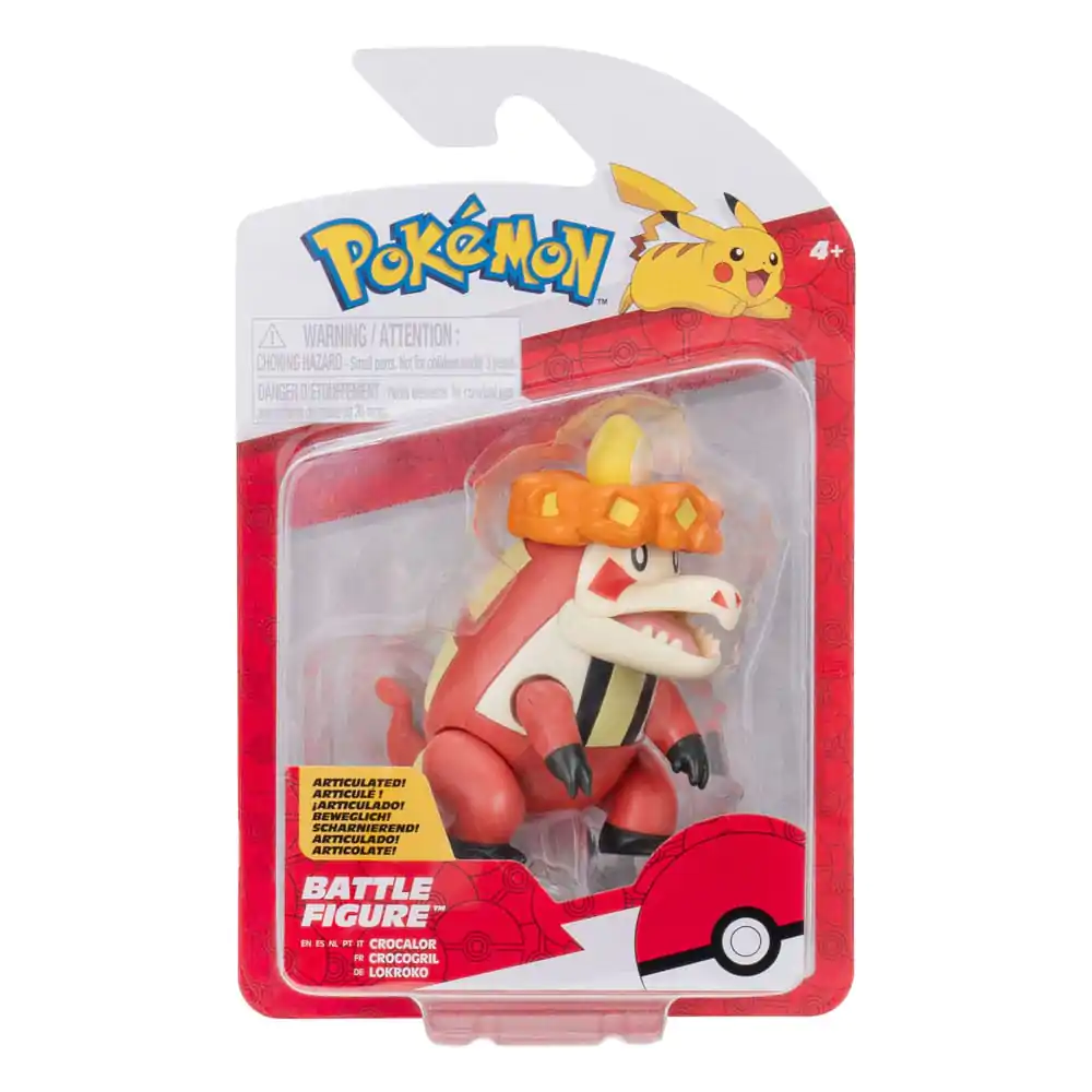 Pokémon Battle Figur Crocalor 5 cm Produktfoto