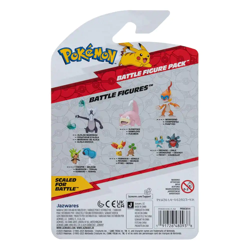 Pokémon Battle Figure First Partner Set Figuren 2er-Pack Igamaro, Tanhel 5 cm termékfotó