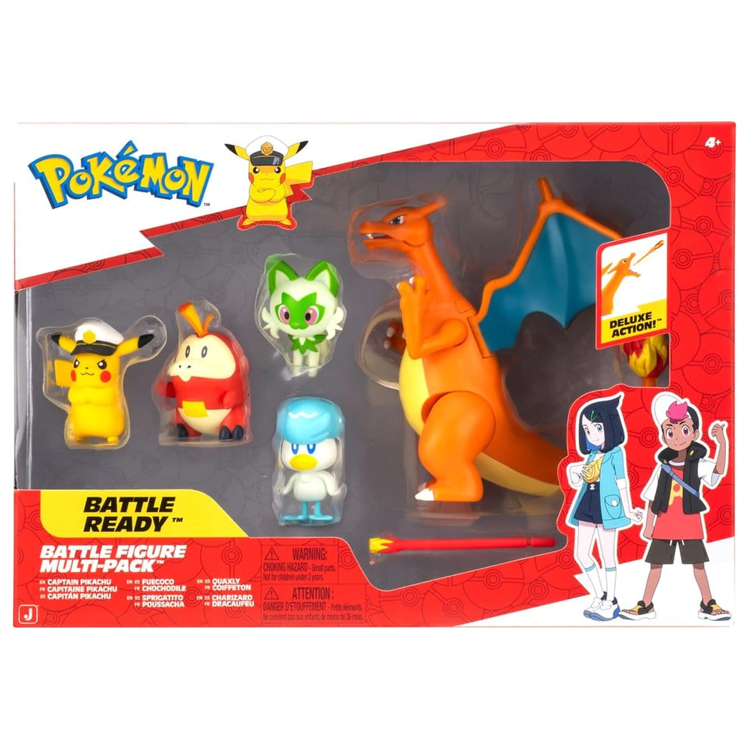 Pokémon Battle Figure Action-Figuren 6er-Pack Multi-Pack Produktfoto