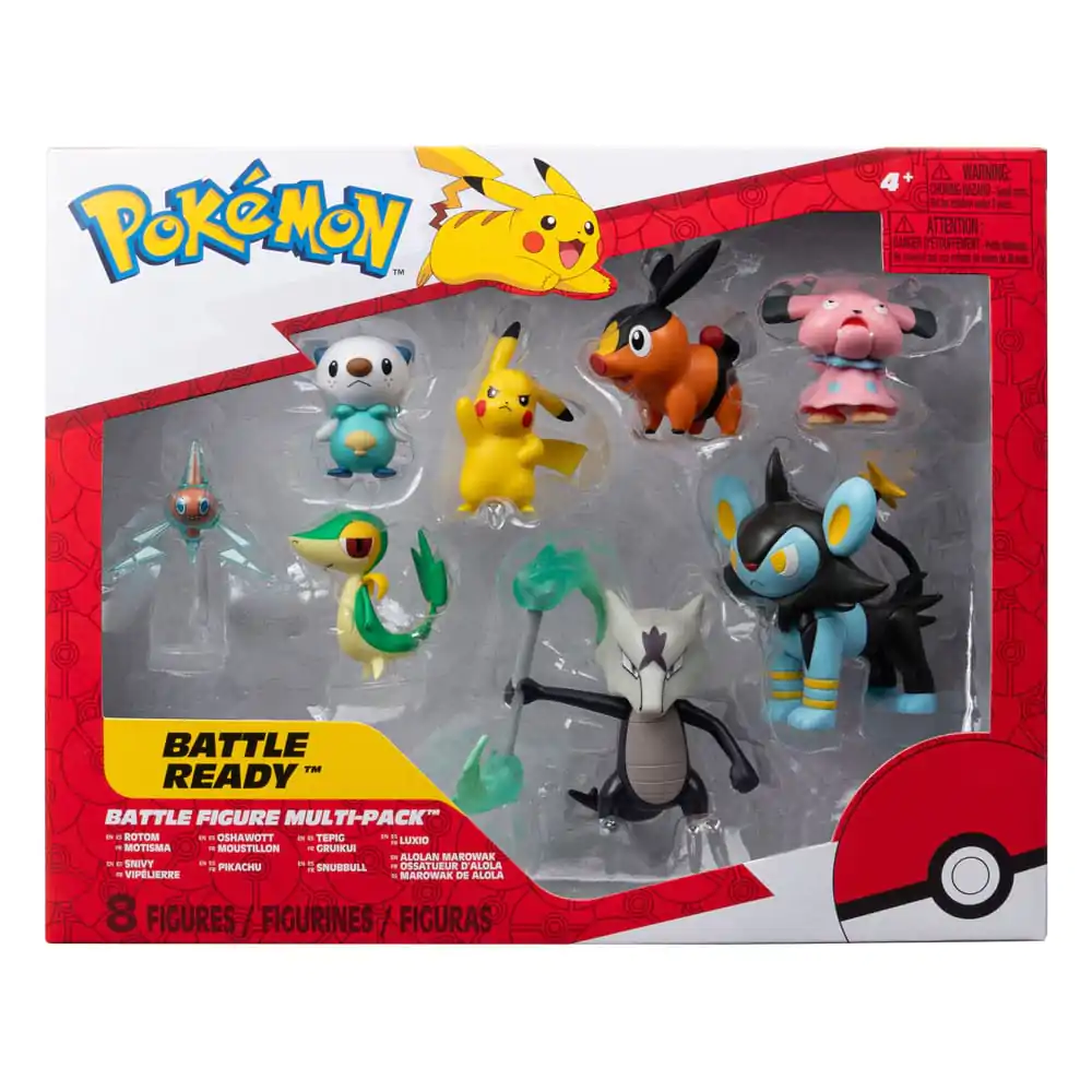 Pokémon Battle Figure Set Figuren 8er-Pack termékfotó