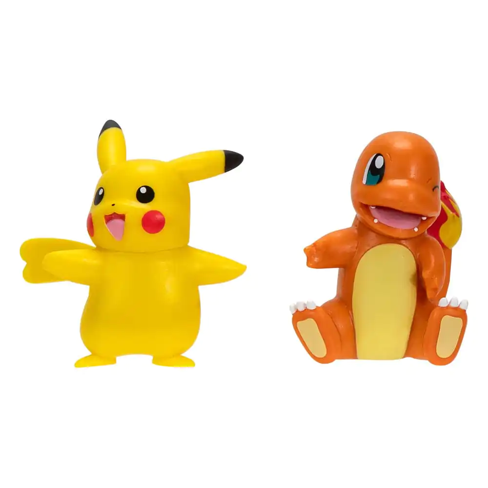 Pokémon Battle Figure First Partner Set Figuren 2er-Pack Glumanda #2, weiblicher Pikachu Produktfoto