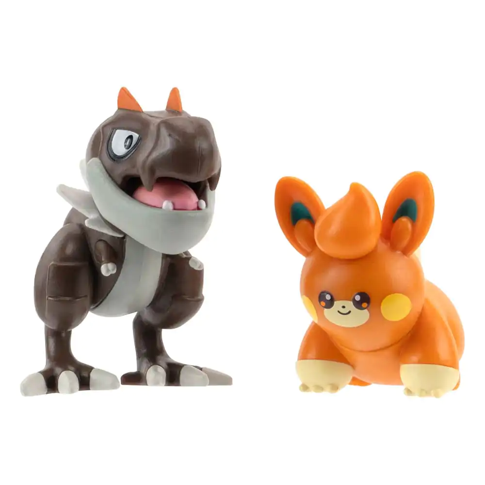 Pokémon Battle Figure First Partner Set Figuren 2er-Pack Balgoras, Pamo 5 cm Produktfoto