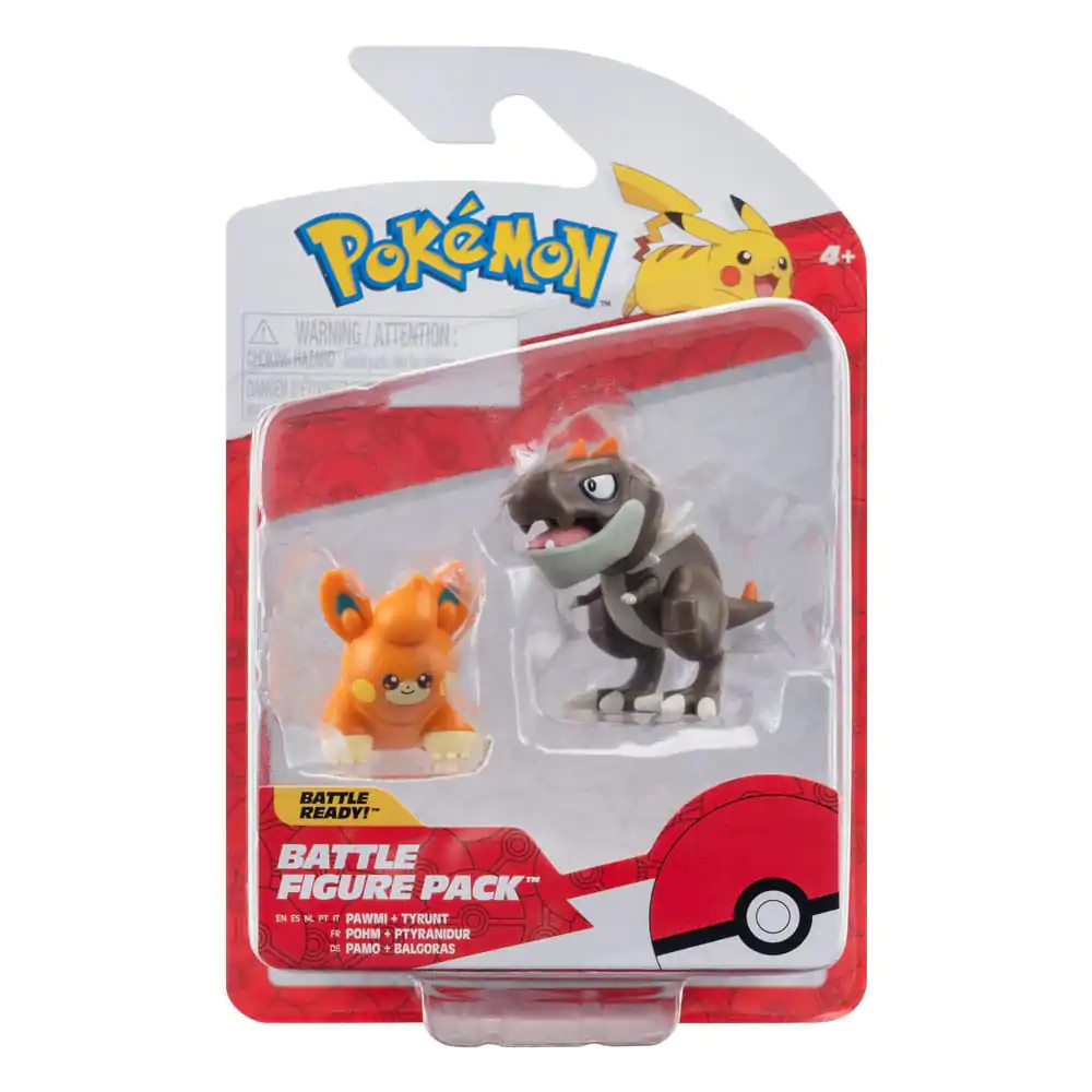 Pokémon Battle Figure First Partner Set Figuren 2er-Pack Balgoras, Pamo 5 cm Produktfoto