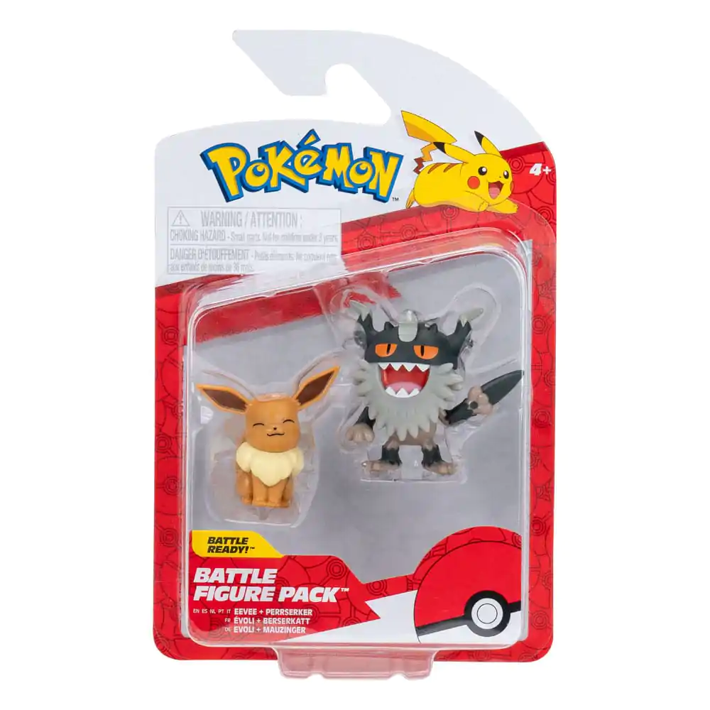 Pokémon Battle Figure Set Figuren 2er-Pack Mauzinger & Evoli #2 termékfotó