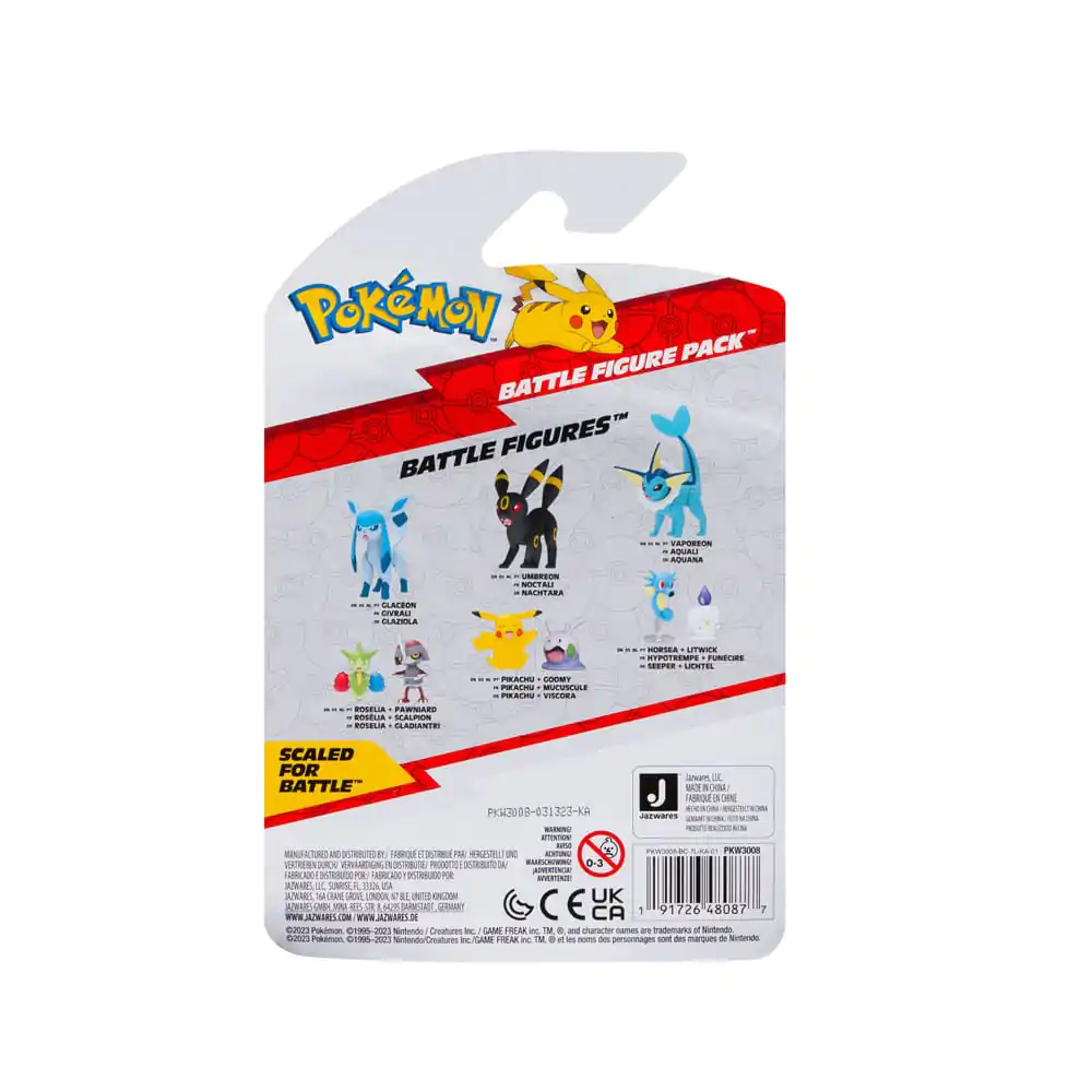 Pokémon Battle Figure Set Figuren 2er-Pack Lichtel, Seeper Produktfoto