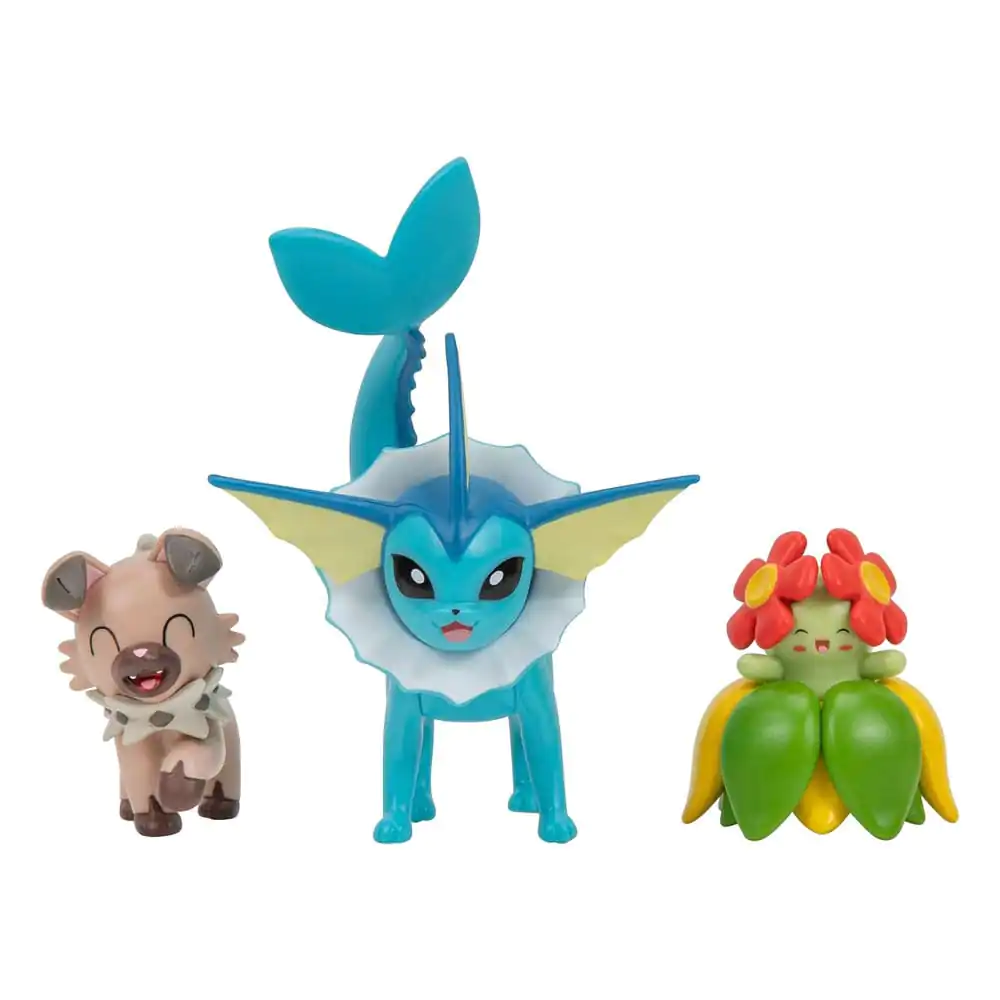 Pokémon Battle Figure Set Figuren 3er-Pack Wuffels, Blubella, Aquana Produktfoto