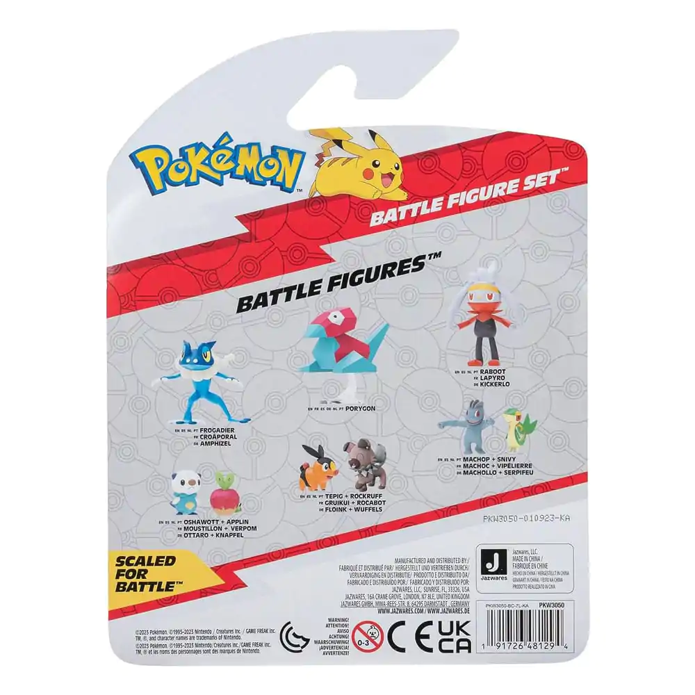 Pokémon Battle Figure Set Figuren 3er-Pack Wolly, Kanivnaha, Blitza termékfotó