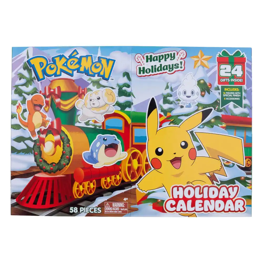 Pokémon Battle Figures Adventskalender Holiday 2024 *Version DE/FR/NL* termékfotó