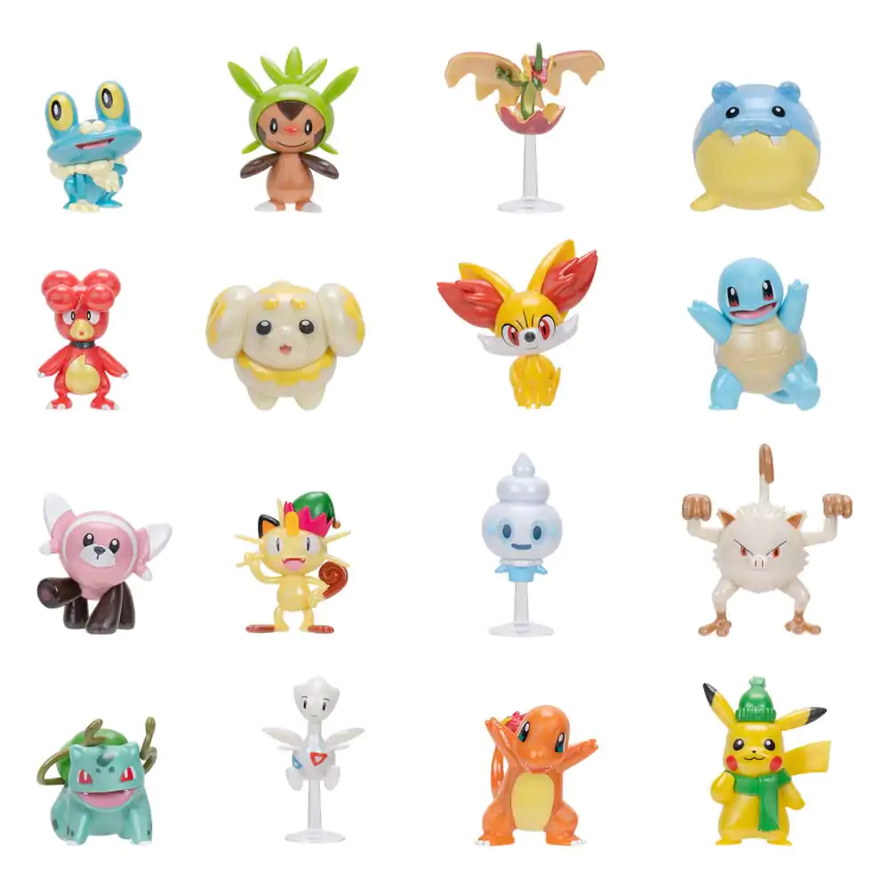 Pokémon Battle Figures Adventskalender Holiday 2024 *Version DE/FR/NL* termékfotó
