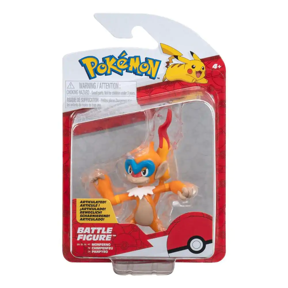 Pokémon Battle Figure Pack Minifigur Panpyro 5 cm Produktfoto