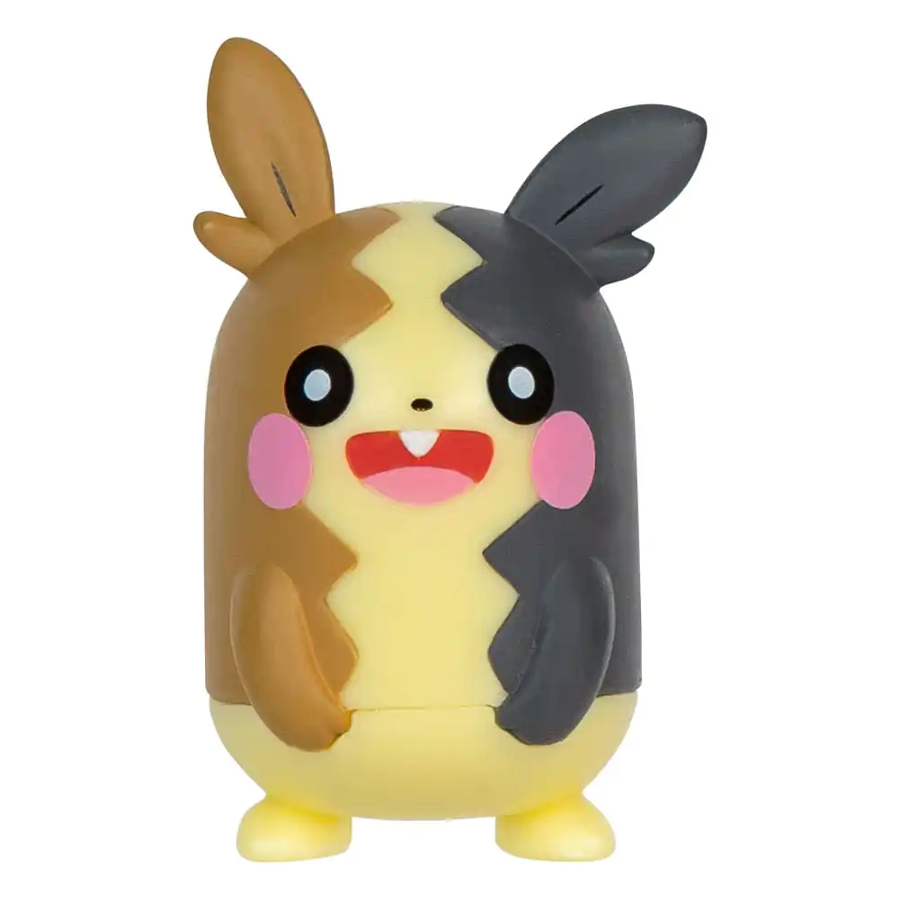 Pokémon Battle Figure Set Figuren 3er-Pack Morpeko, Bisasam #1, Kickerlo 5 cm Produktfoto