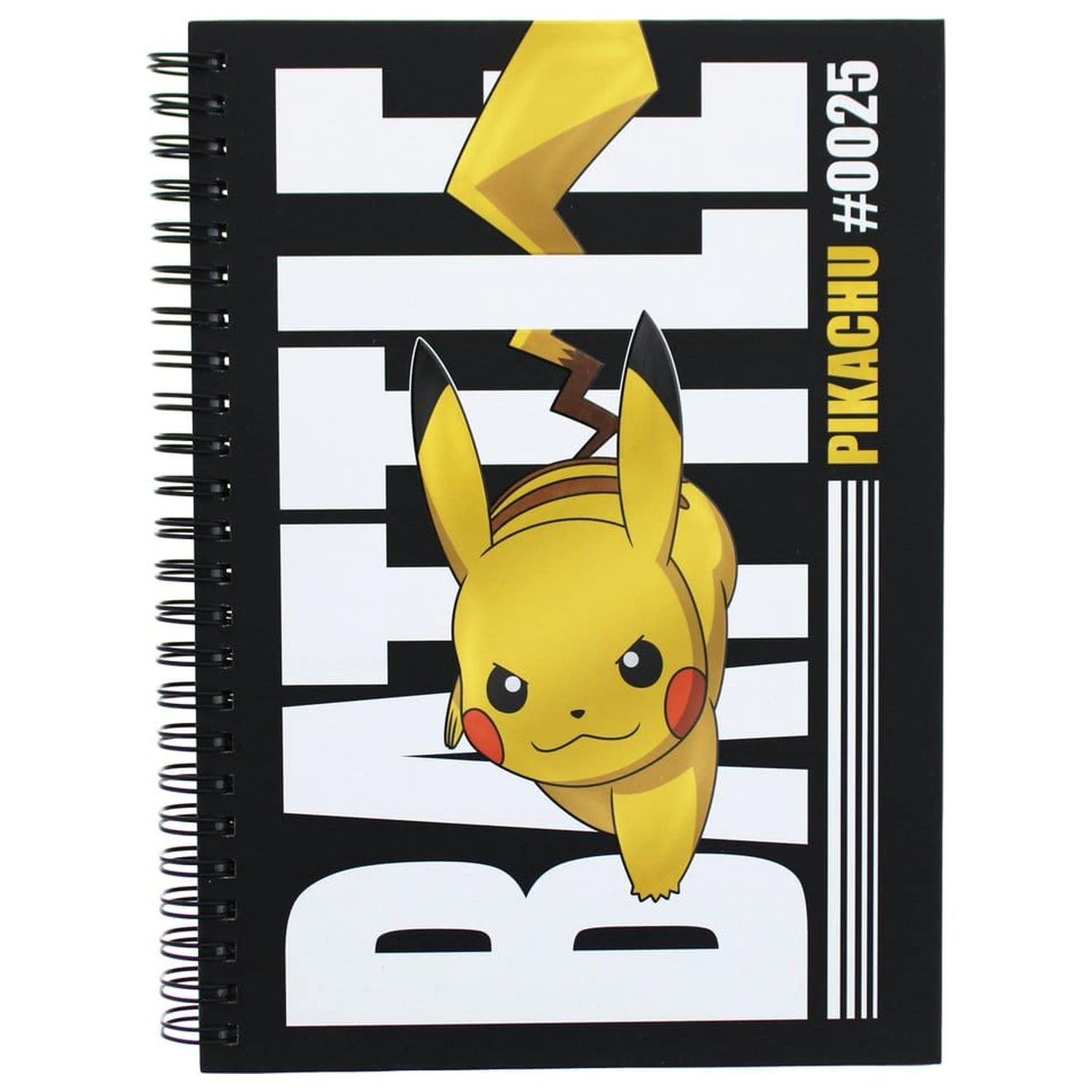 Pokémon Notizbuch A5 Battle Pikachu Produktfoto