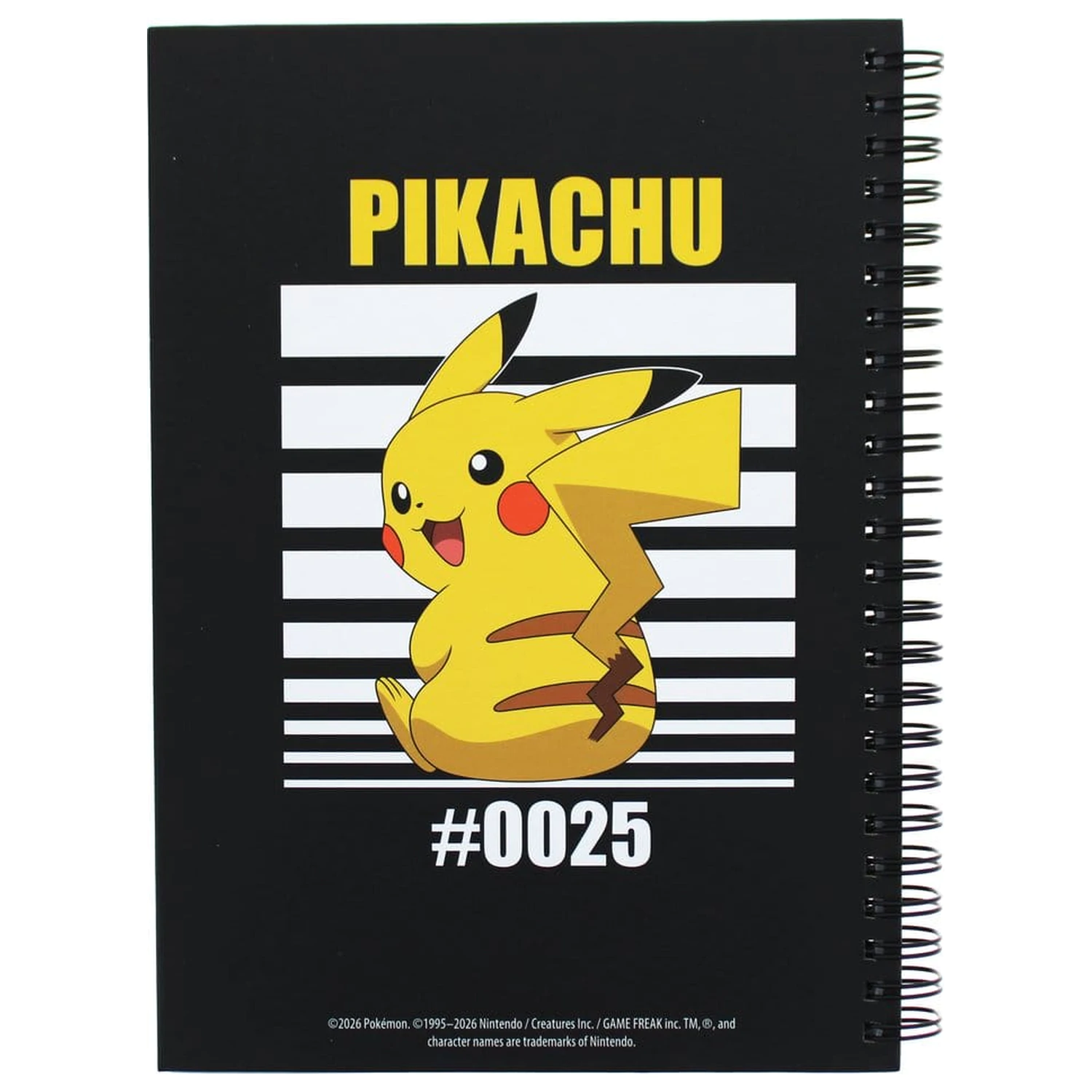 Pokémon Notizbuch A5 Battle Pikachu Produktfoto