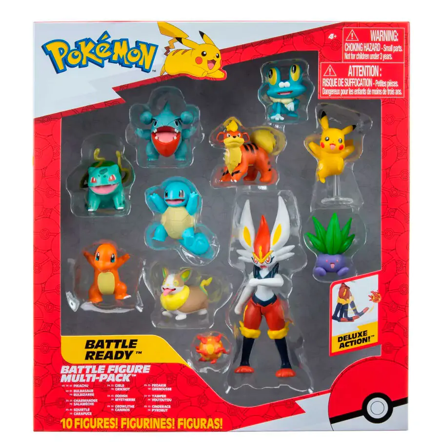 Pokemon Battle Ready 10-er Pack Figuren termékfotó