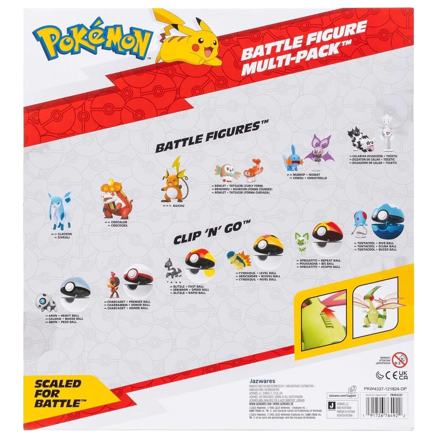 Pokemon Battle Ready Pack 10 Figuren Produktfoto