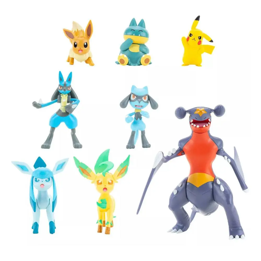 Pokémon Battle Mini Figuren 8er-Pack Sinnoh Region 5-11 cm Produktfoto