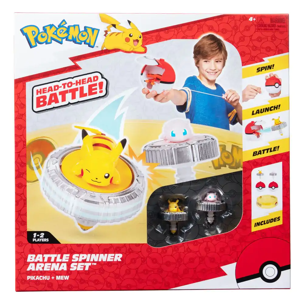 Pokémon Battle Spinner 2er-Pack Glumanda & Pokéball Produktfoto