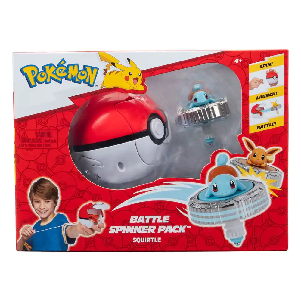 Pokémon Battle Spinner Pack Schiggy &amp; Pokéball Produktfoto
