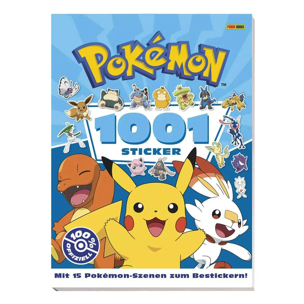 Pokémon Buch 1001 Sticker Produktfoto