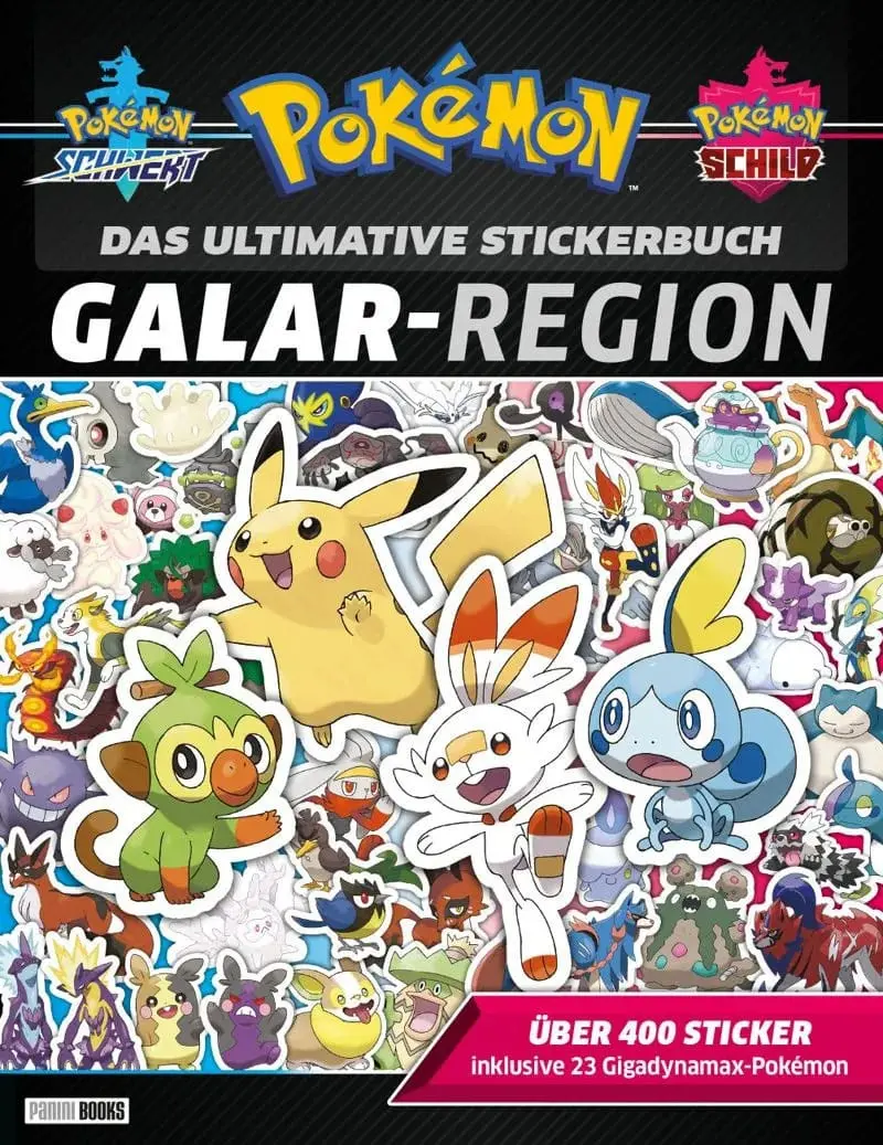 Pokémon Buch Das ultimative Stickerbuch - Galar Region Produktfoto