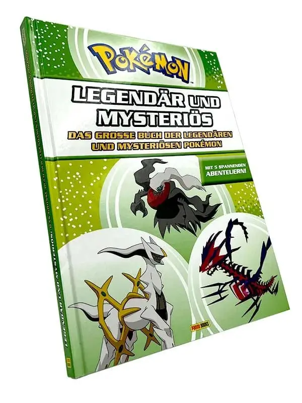 Pokémon Buch Legendär und mysteriös - Das große Lexikon der legendären und mysteriösen Pokémon Produktfoto