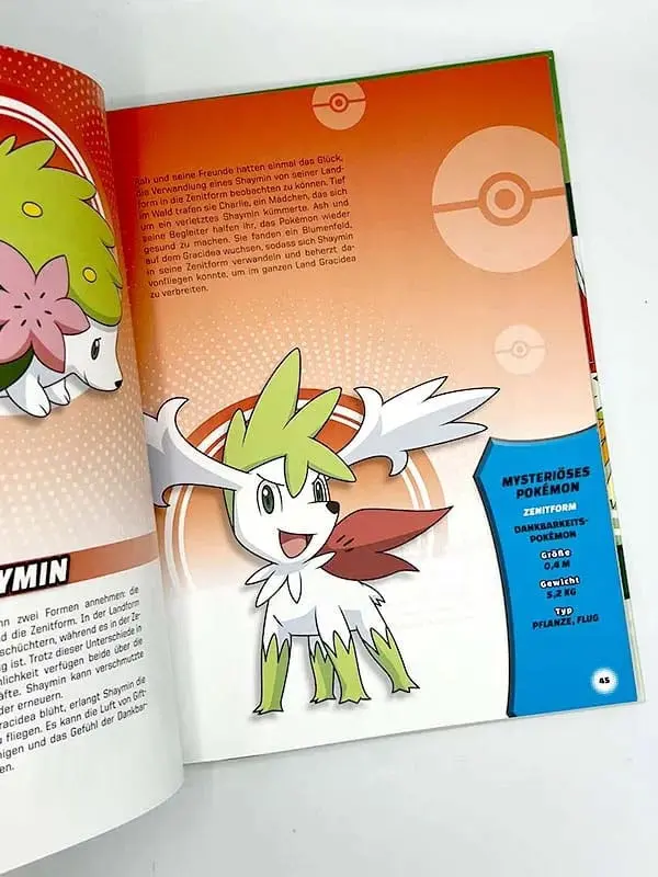 Pokémon Buch Legendär und mysteriös - Das große Lexikon der legendären und mysteriösen Pokémon Produktfoto