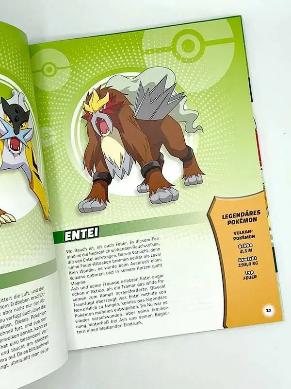 Pokémon Buch Legendär und mysteriös - Das große Lexikon der legendären und mysteriösen Pokémon Produktfoto