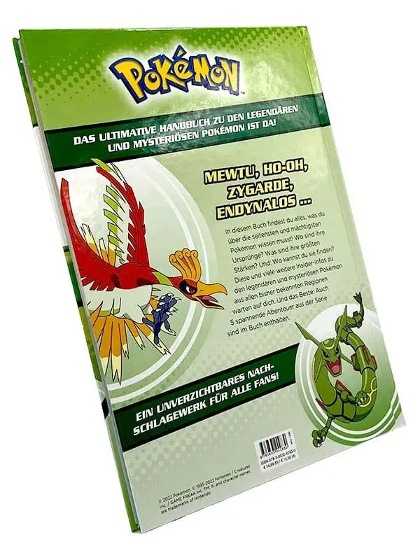 Pokémon Buch Legendär und mysteriös - Das große Lexikon der legendären und mysteriösen Pokémon Produktfoto