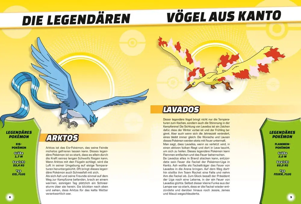 Pokémon Buch Legendär und mysteriös - Das große Lexikon der legendären und mysteriösen Pokémon Produktfoto