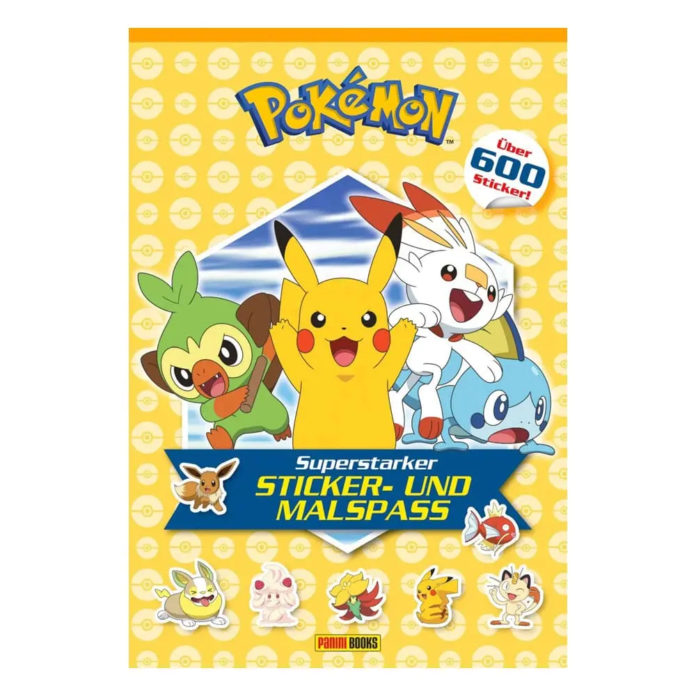 Pokémon Buch Superstarker Sticker- und Malspaß Produktfoto