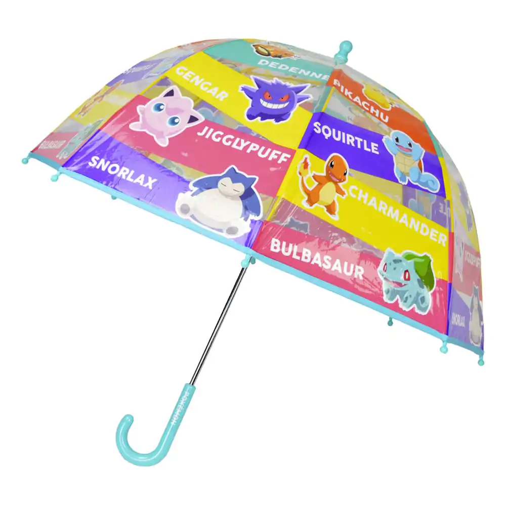 Pokemon Kinder-Regenschirm Bubble Manual Transparent Produktfoto
