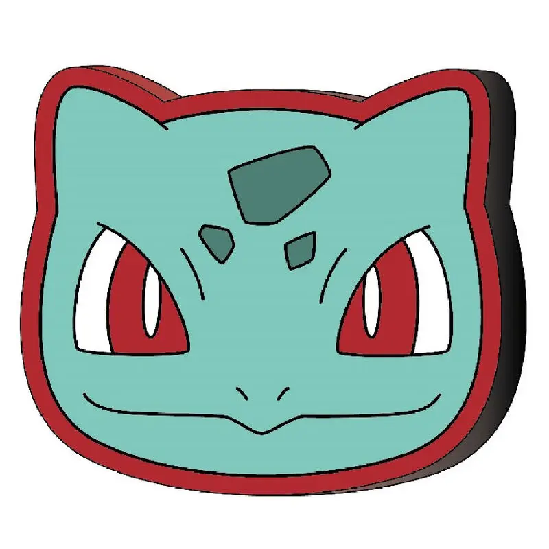 Pokemon Bulbasaur 3D Kissen Produktfoto