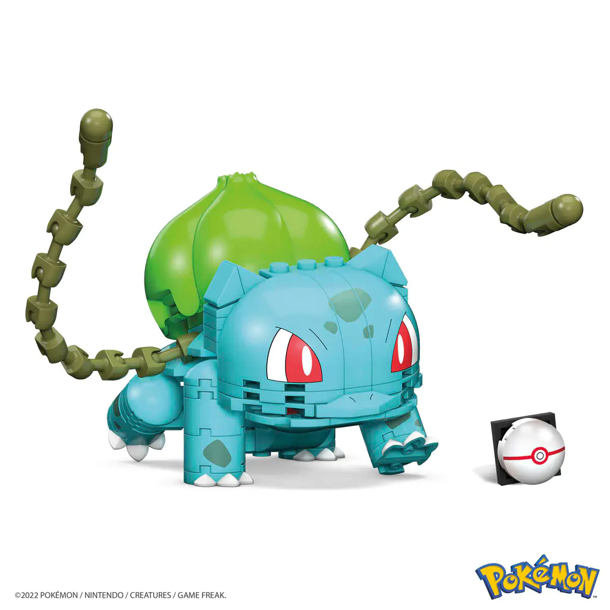 Pokémon Mega Construx Wonder Builders Bauset Bisasam 10 cm termékfotó