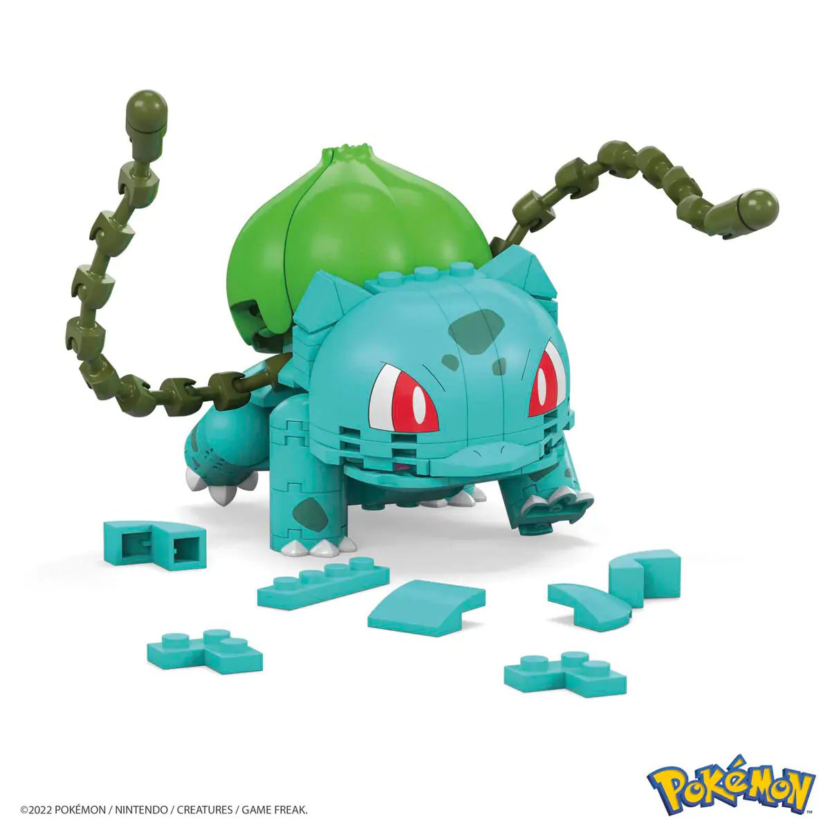 Pokémon Mega Construx Wonder Builders Bauset Bisasam 10 cm termékfotó