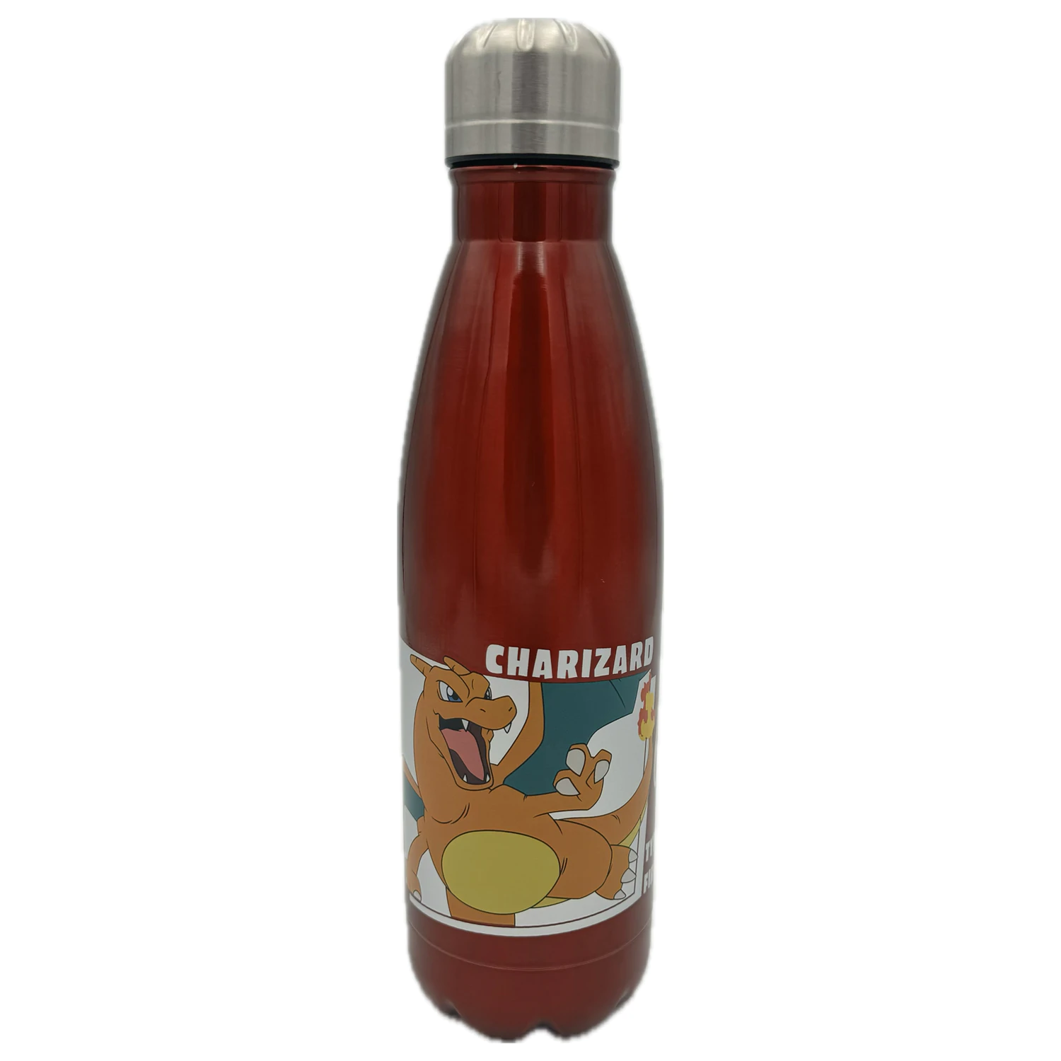 Pokémon Charizard Edelstahlflasche 770 ml Produktfoto