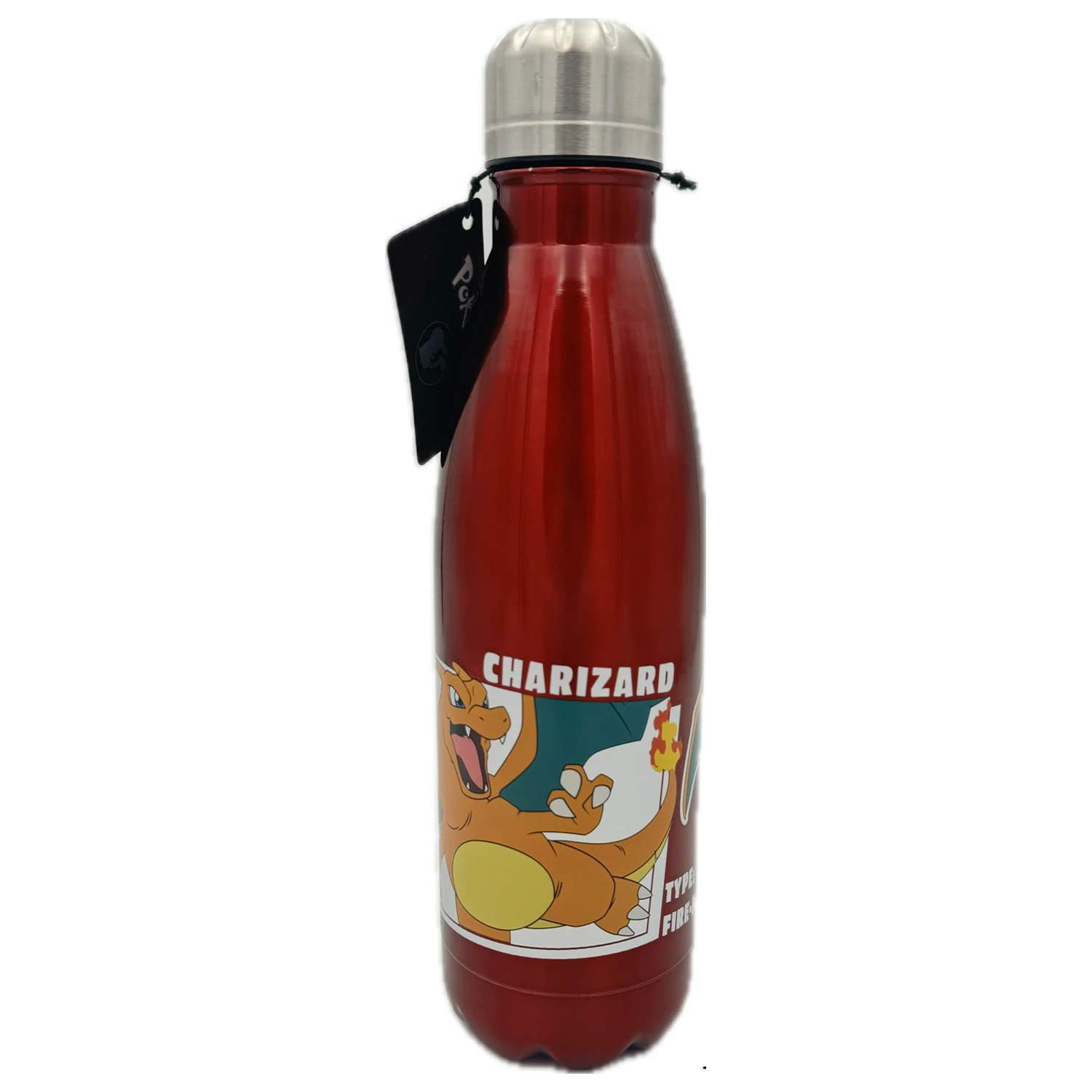 Pokémon Charizard Edelstahlflasche 770 ml Produktfoto