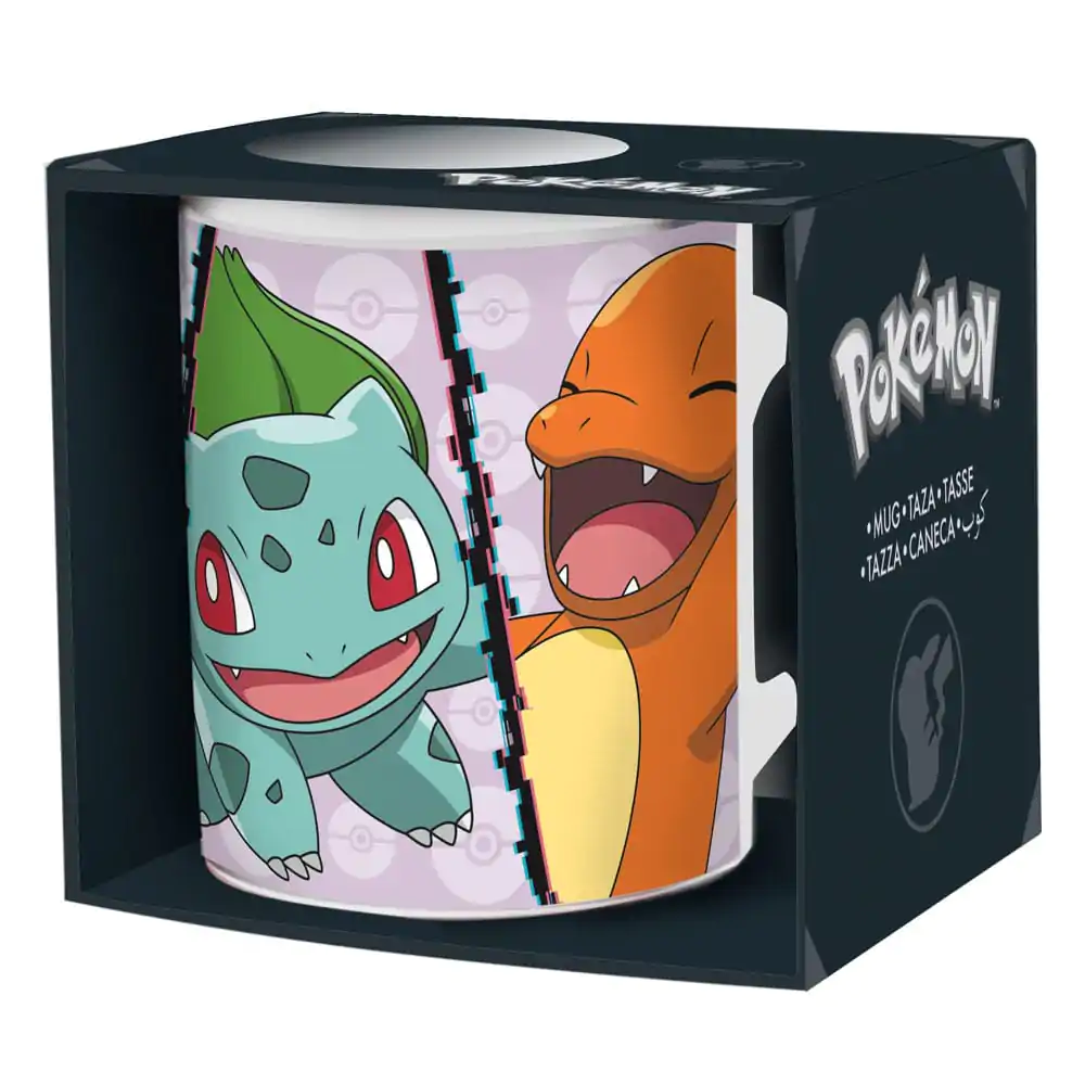 Pokemon Tasse Glumanda, Bisasam, Schiggy, Pikachu 320 ml termékfotó